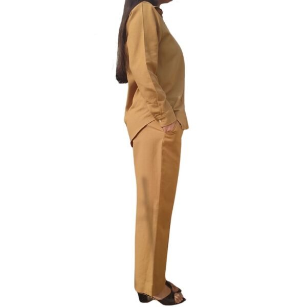 Mustard Yellow Relaxed Co-Ord Set - Image 2