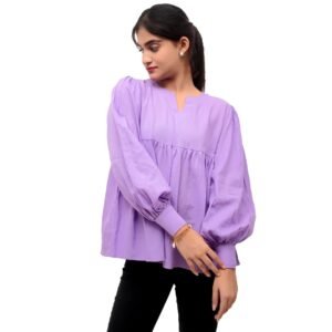 Lavender Breeze Cotton Top