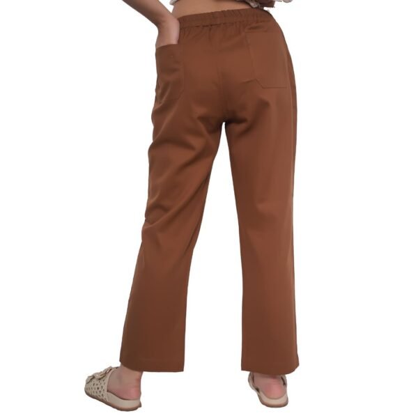 Brown Twill Trousers - Image 4