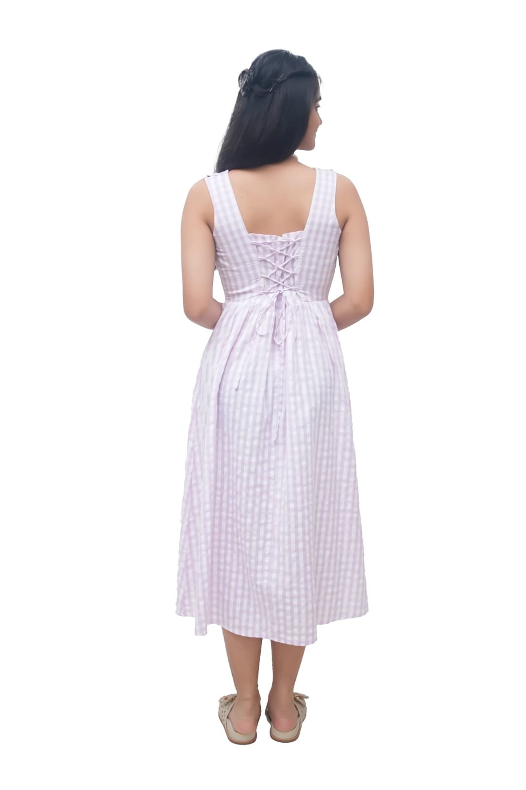 Lavender Charm Dress - Image 3